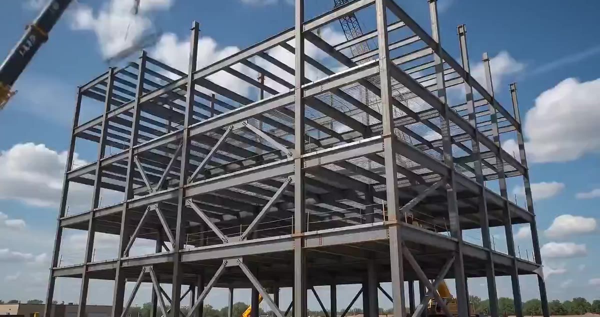 Frame topped